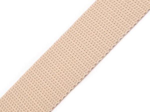 Gurtband 20mm breit Hellbeige